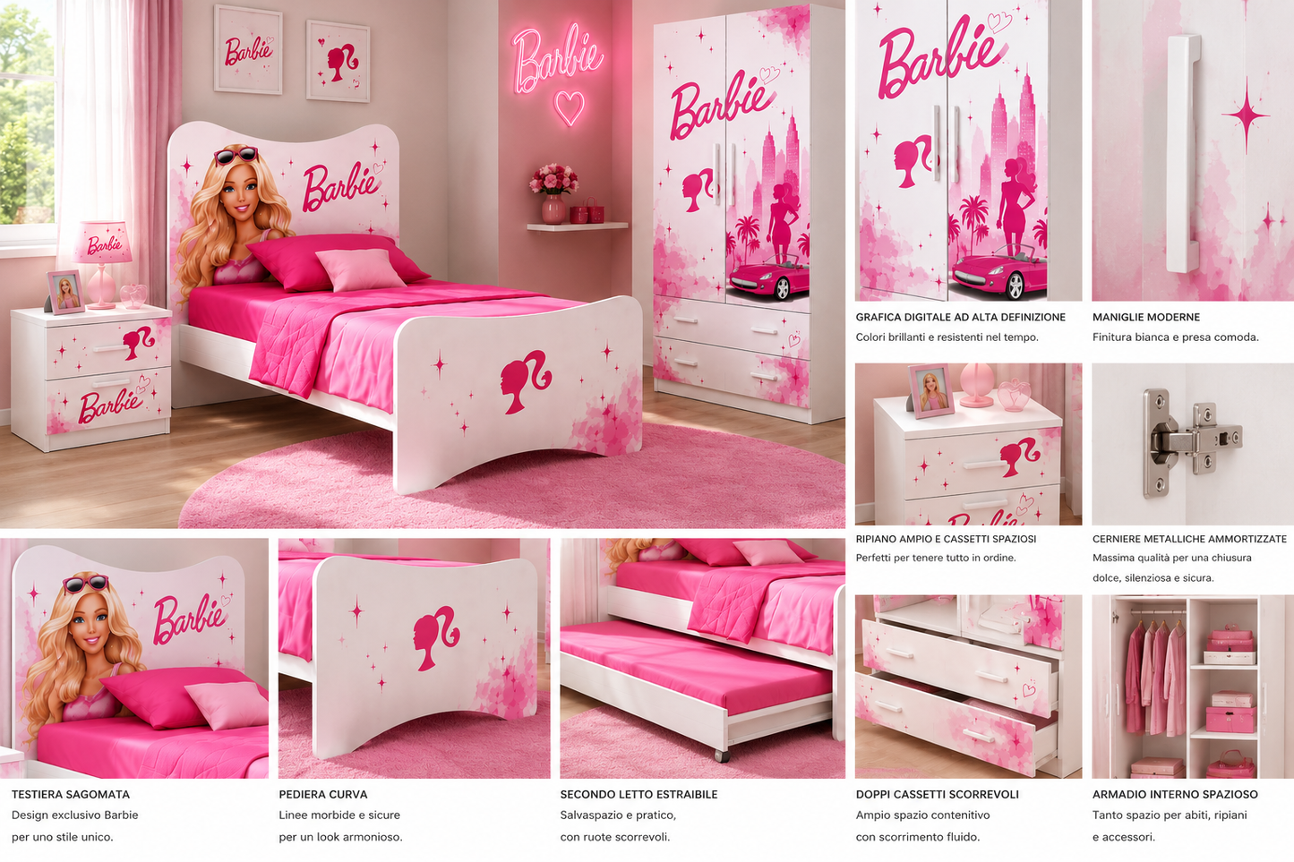 Cameretta Barbie