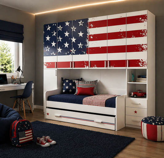 Cameretta a ponte " USA STYLE"