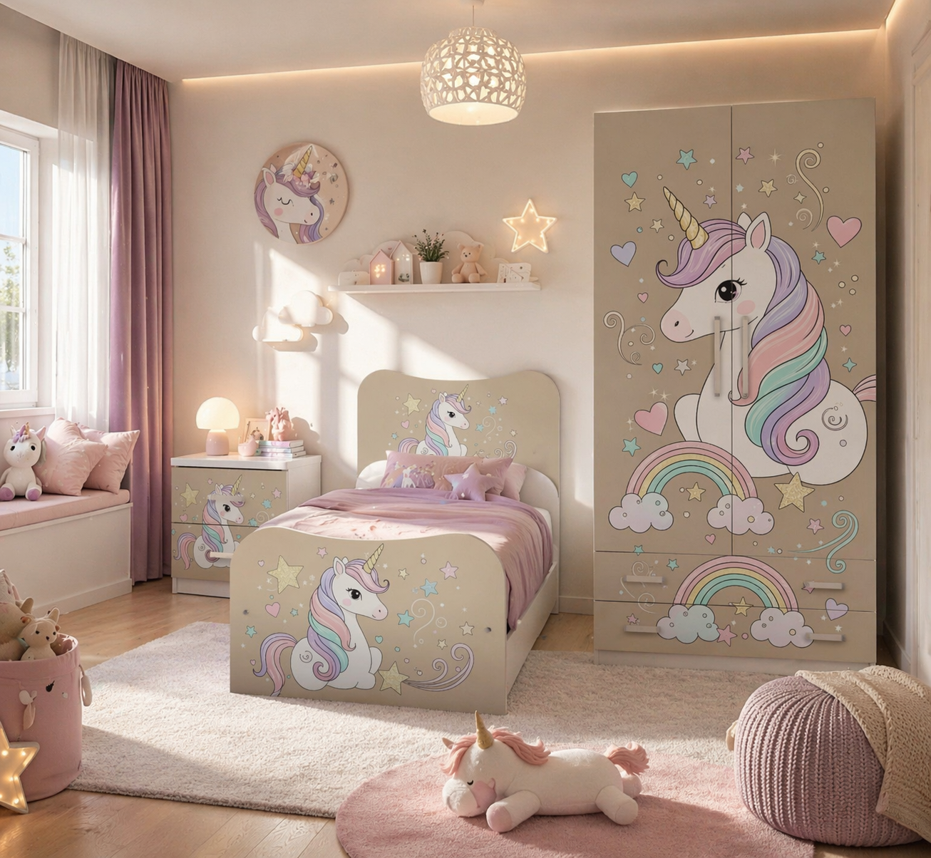 Unicorn Dream Room – Cameretta Completa