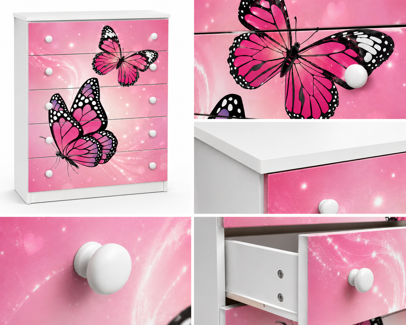 Cassettiera Farfalla