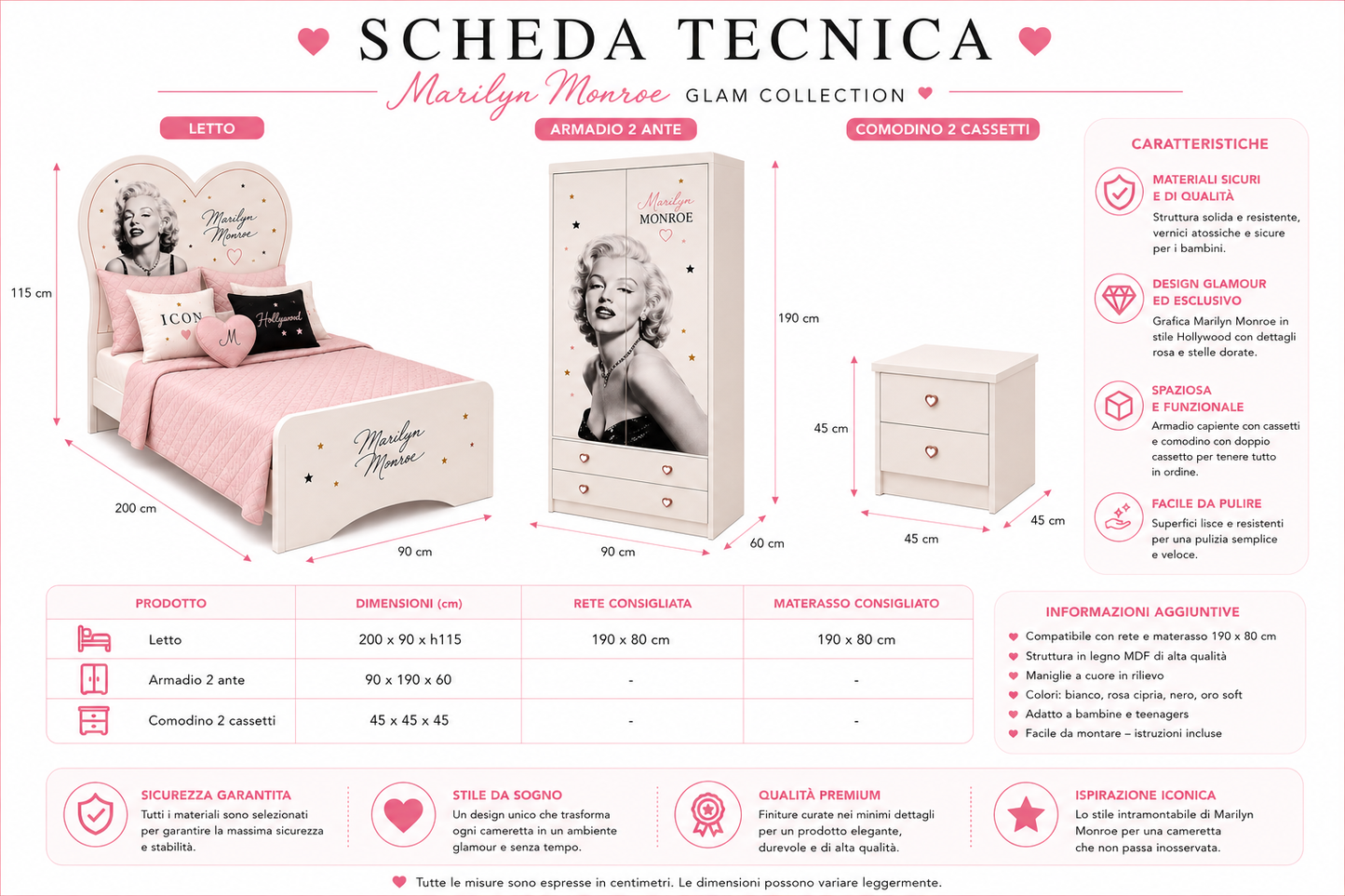 Marilyn Monroe Glam Collection