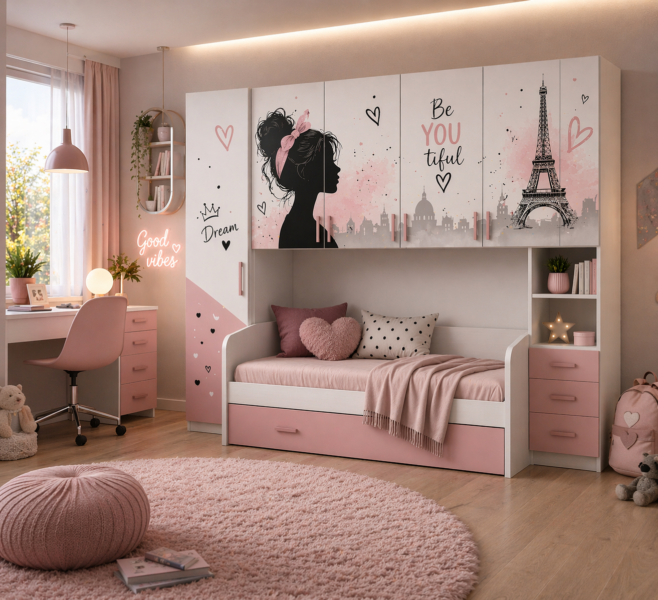 Cameretta Ponte "SWEET PARIS"