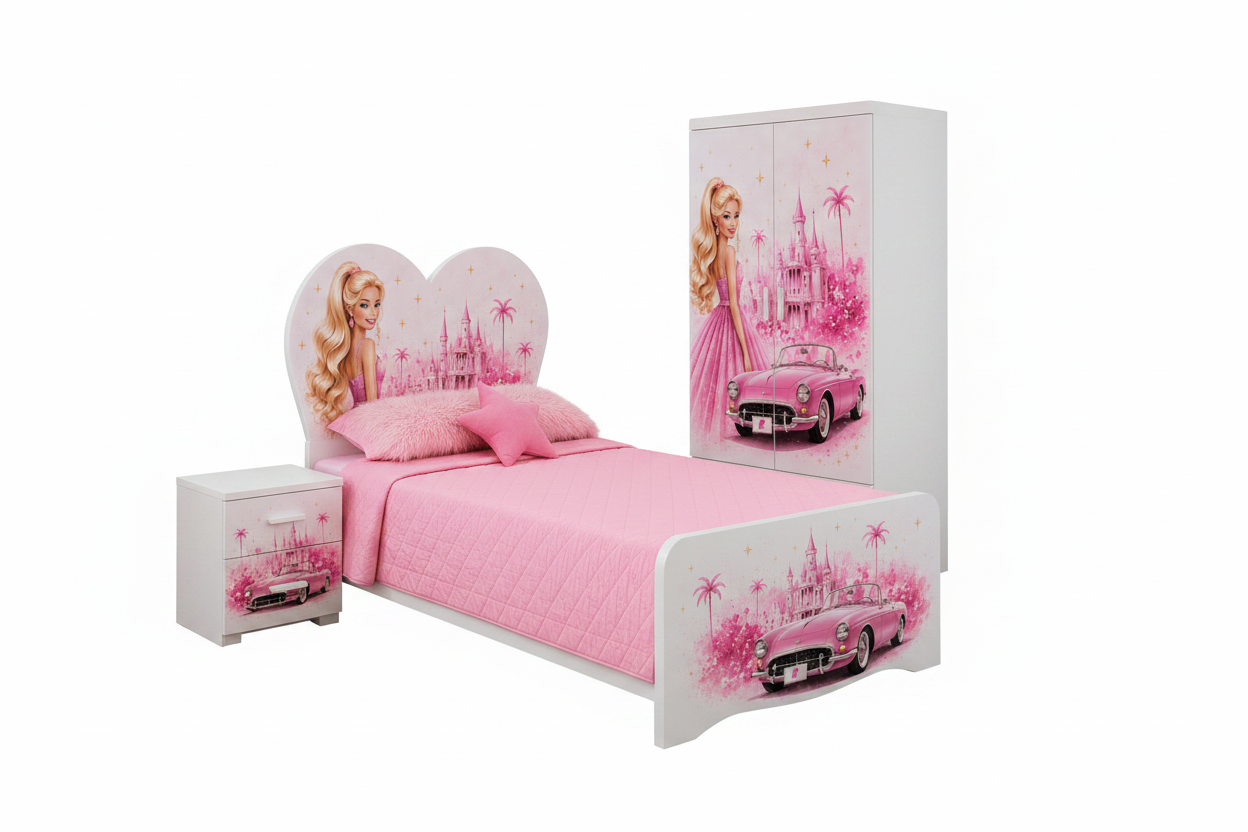 Cameretta "Cuore BARBIE"