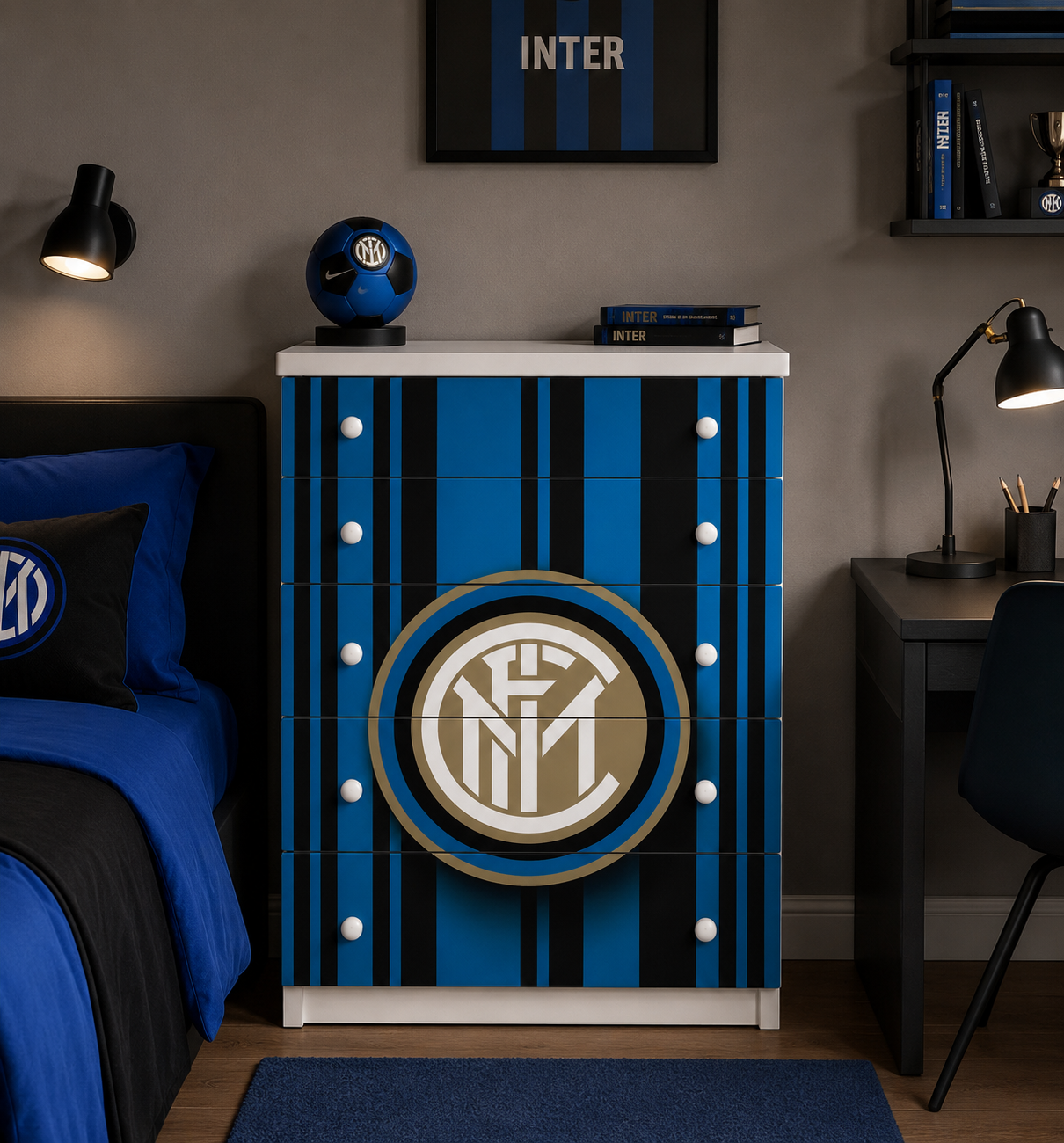 Cassettiera Inter