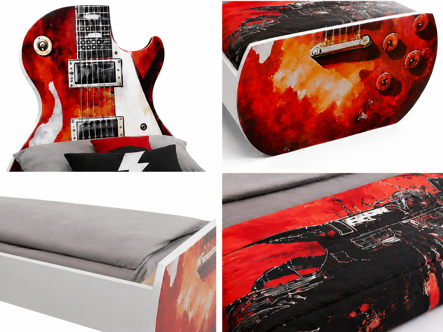 letto chitarra
