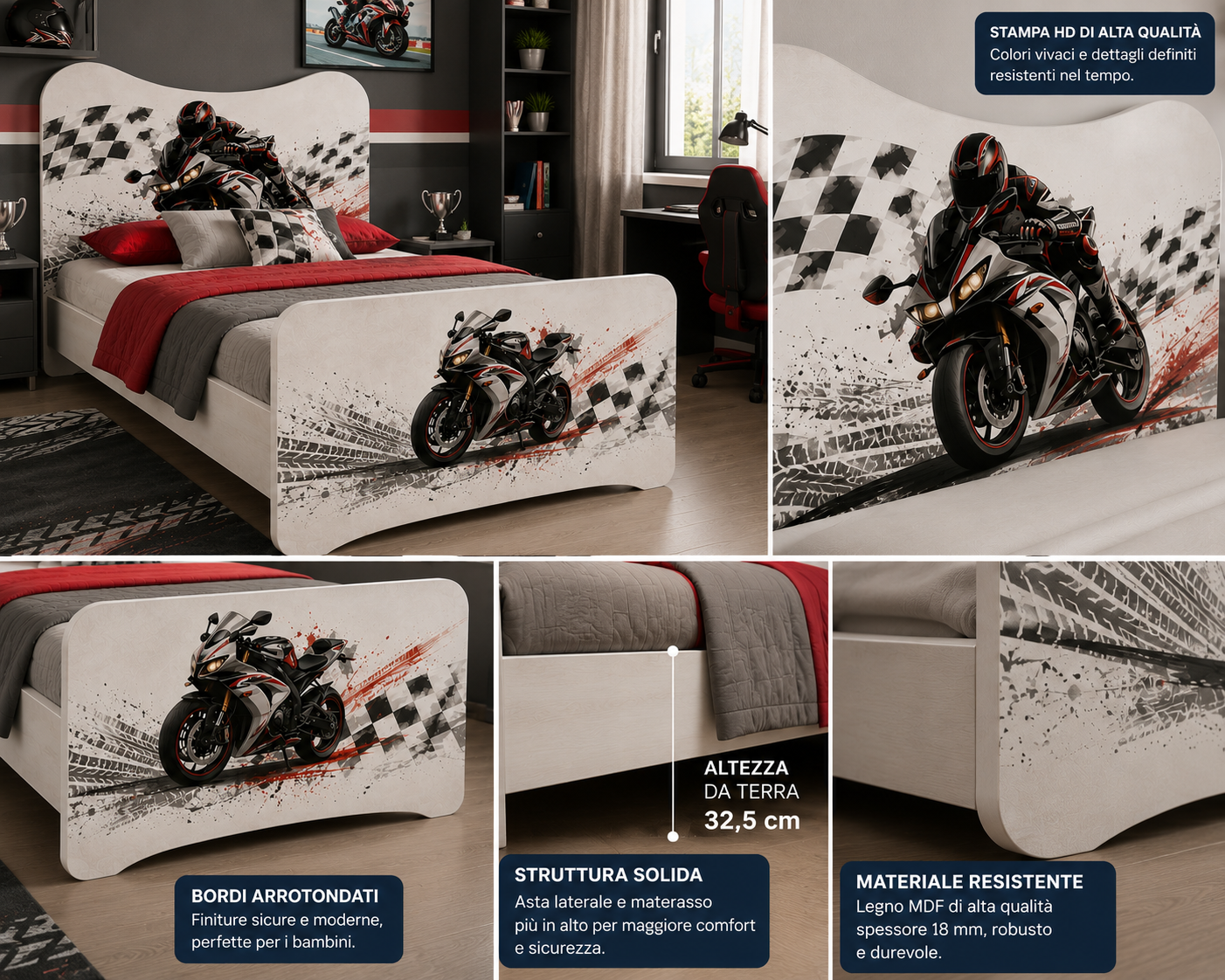 Letto moto