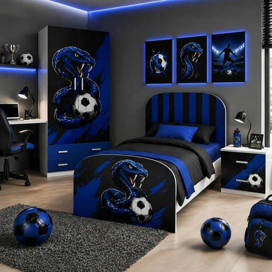CAMERETTA"NEROAZZURRA"