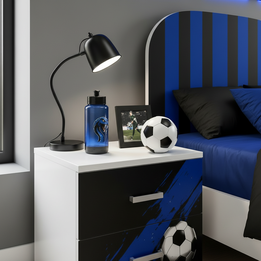 CAMERETTA"NEROAZZURRA"
