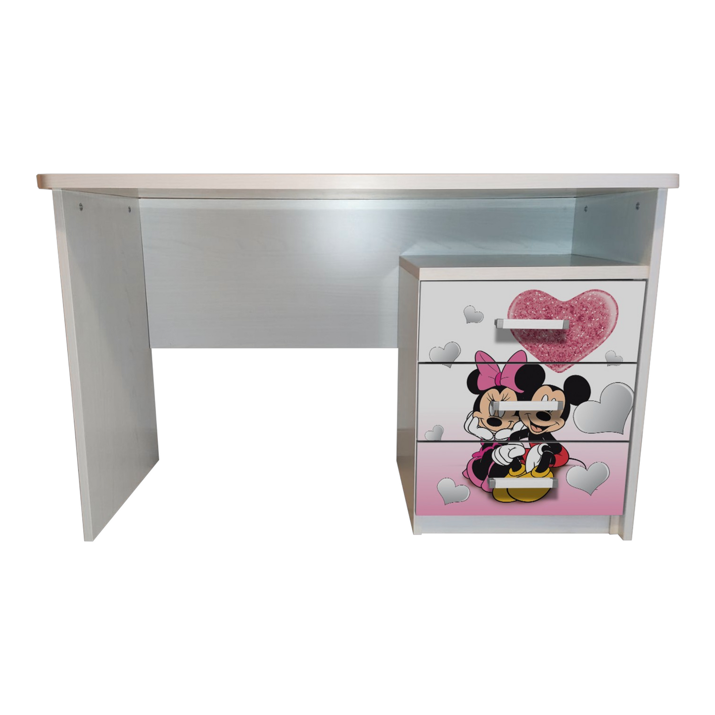 Scrivania con comodino Topolino e Minnie