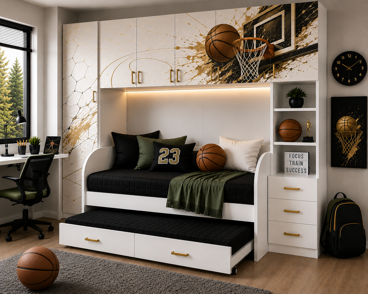 Cameretta a Ponte Basket Power