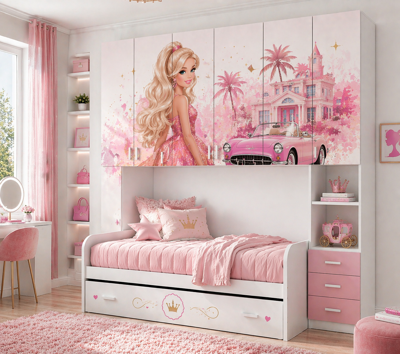 CAMERETTA A Ponte premium Barbie/ luxury pink