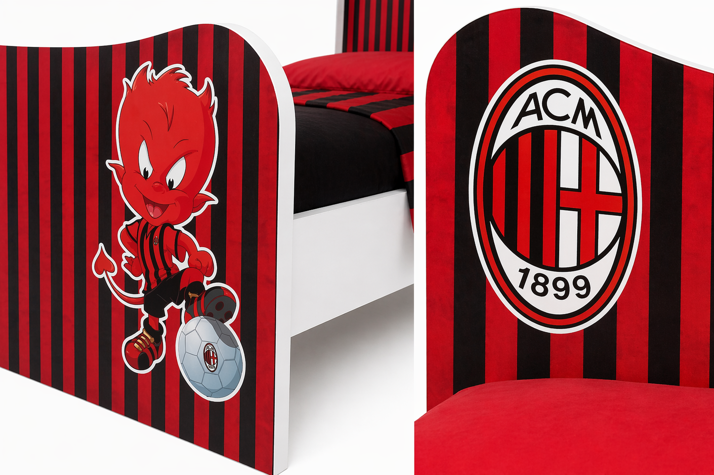 Milan Red Black Devil Room