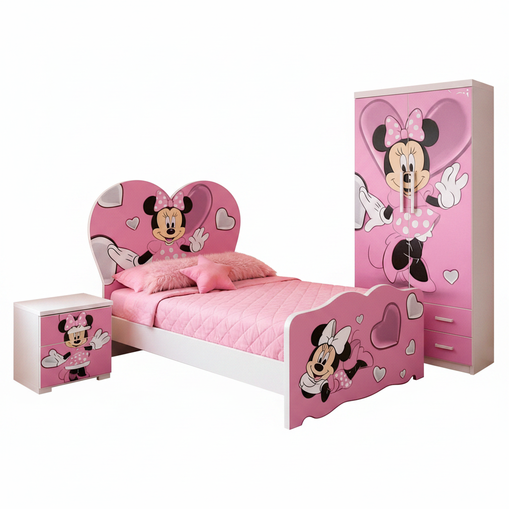 Cameretta cuore "minnie"