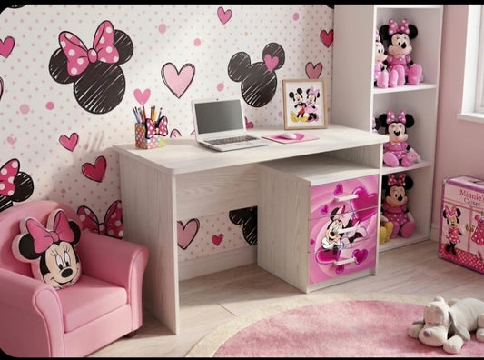 Scrivania con comodino Minnie