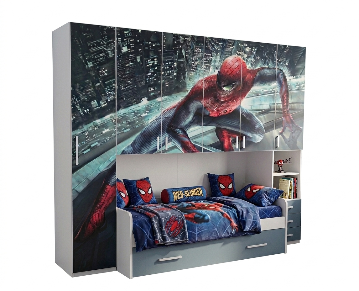 CAMERETTA A PONTE SPIDER MAN
