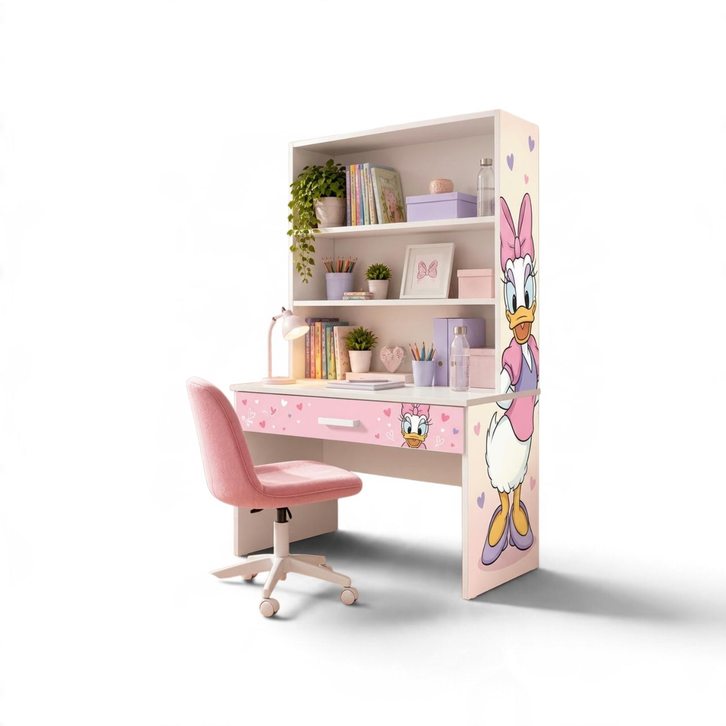 Scrivania con Libreria Paperina