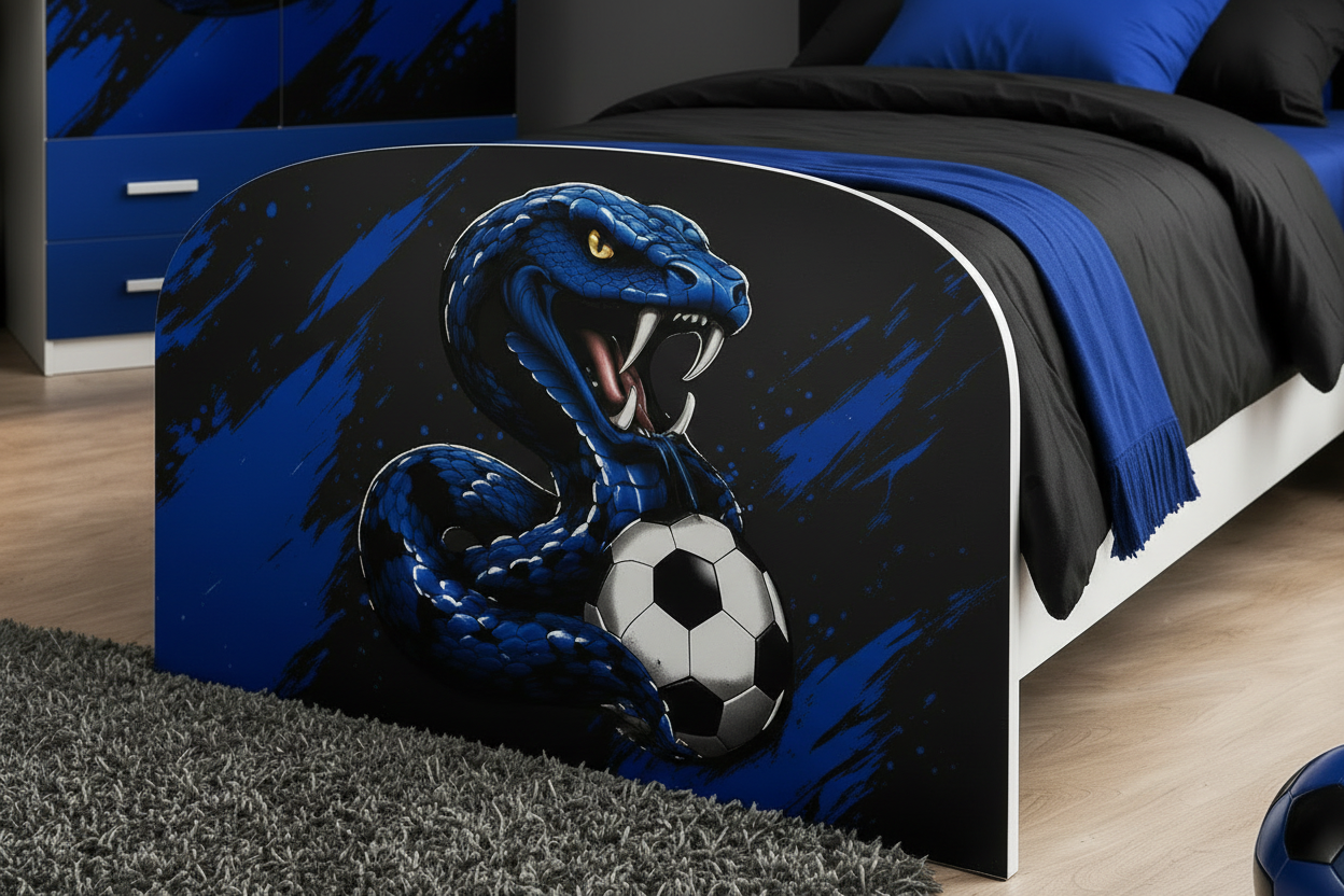 CAMERETTA"NEROAZZURRA"