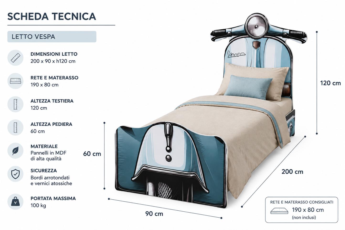 Letto Vespa