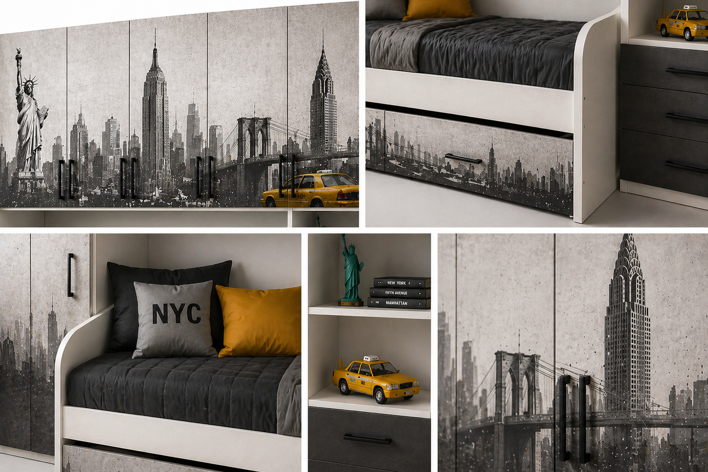 NYC Urban Loft Room