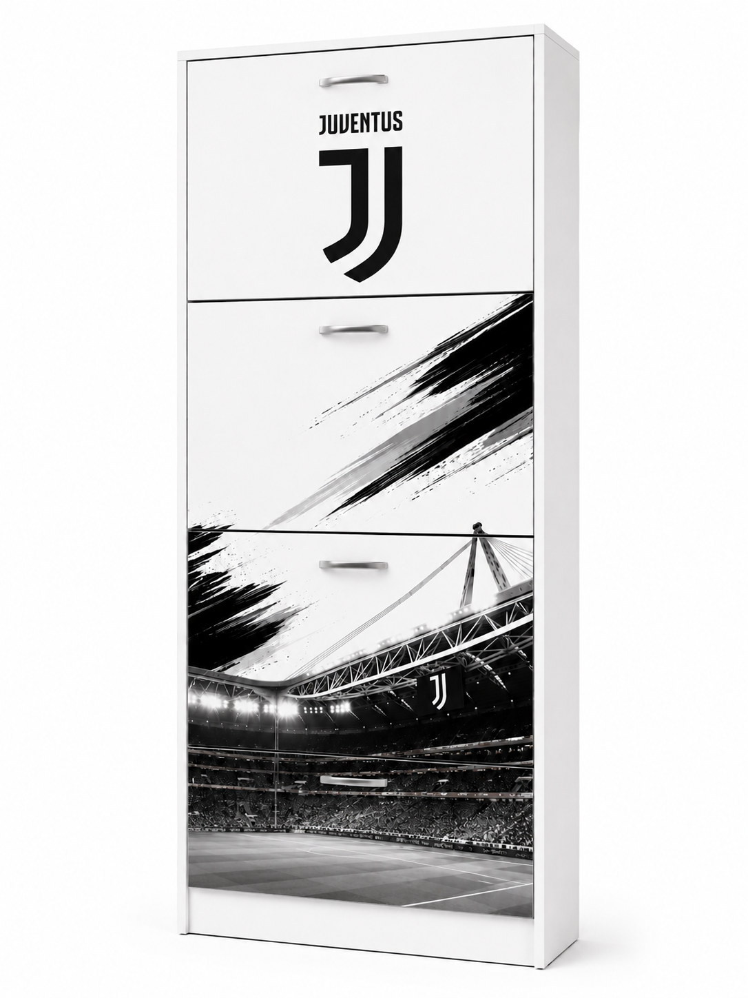 Scarpiera Juventus 4 Ribalte – Design Calcio Moderno Salvaspazio
