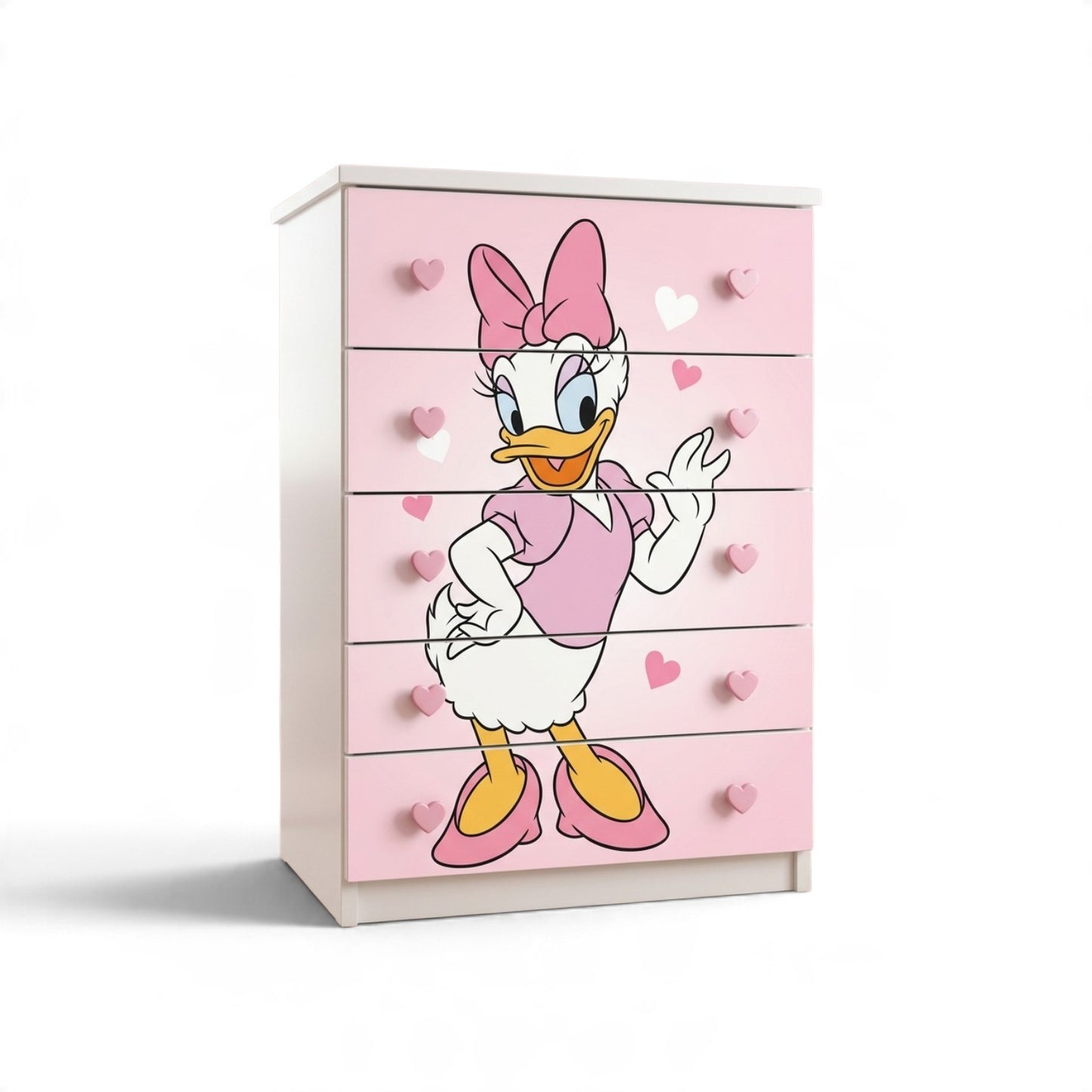 Cassettiera Paperina Rosa