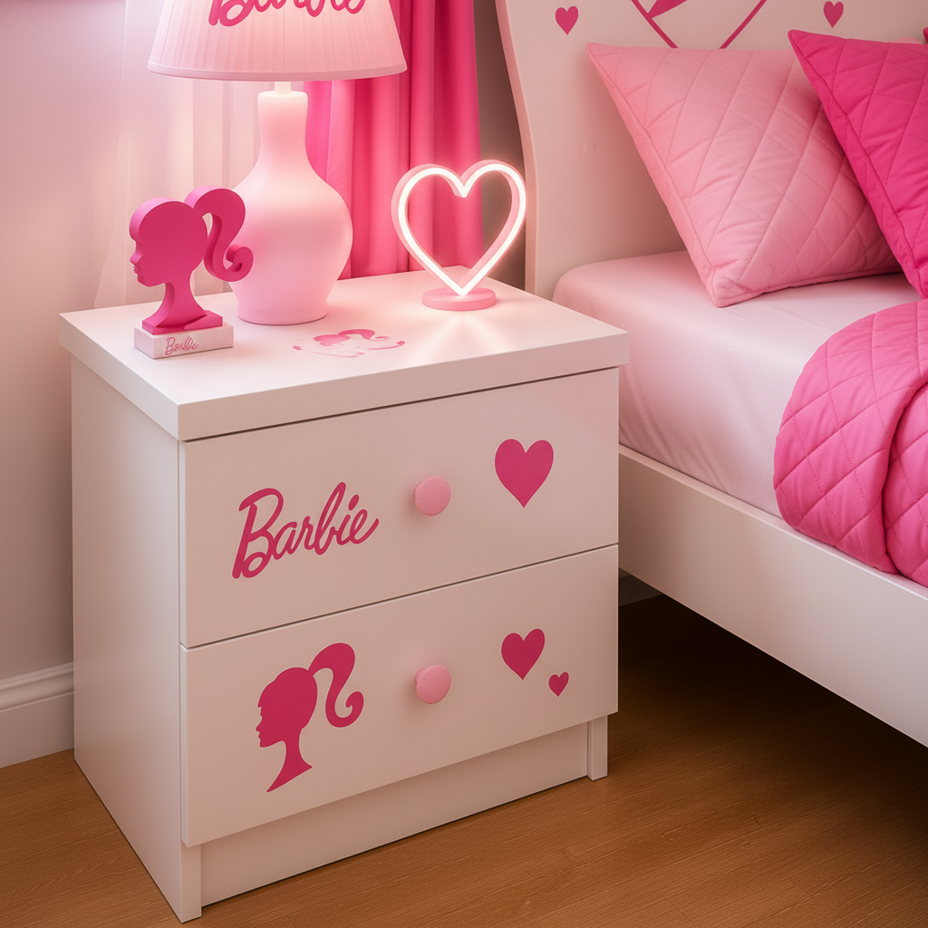 Cameretta "Cuore BARBIE cuore"
