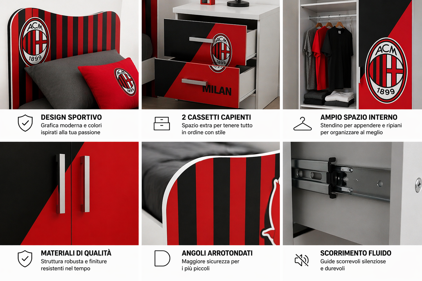 Cameretta  "Milan"