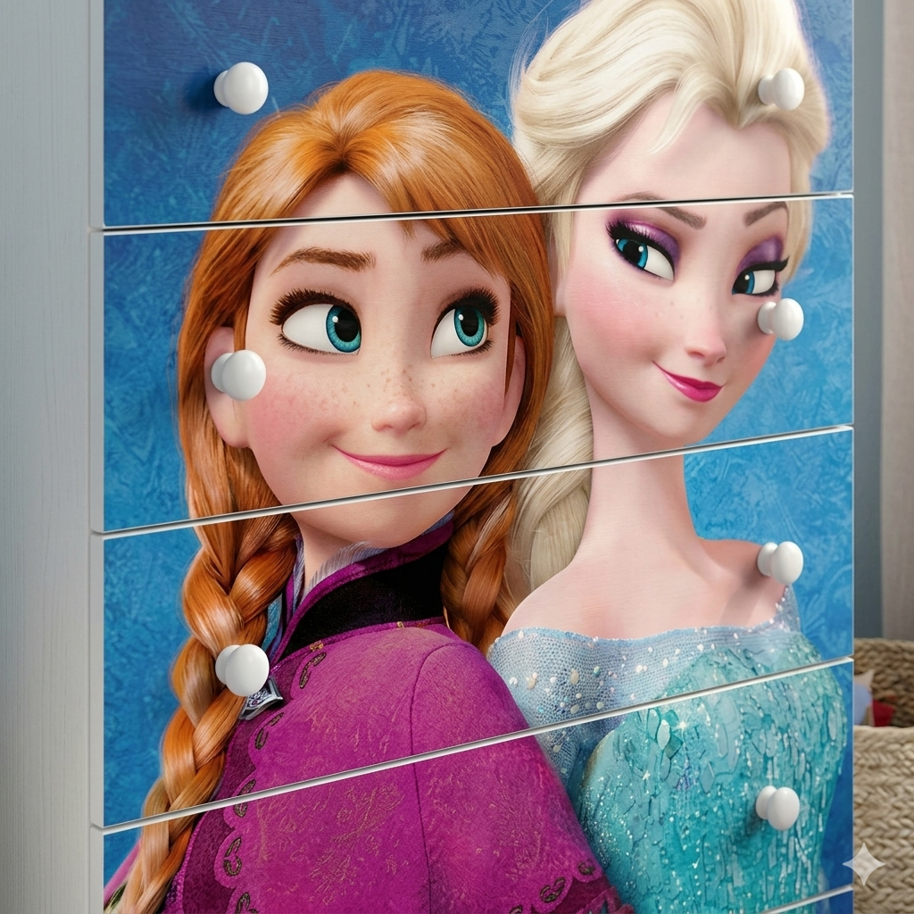 Cassettiera Frozen