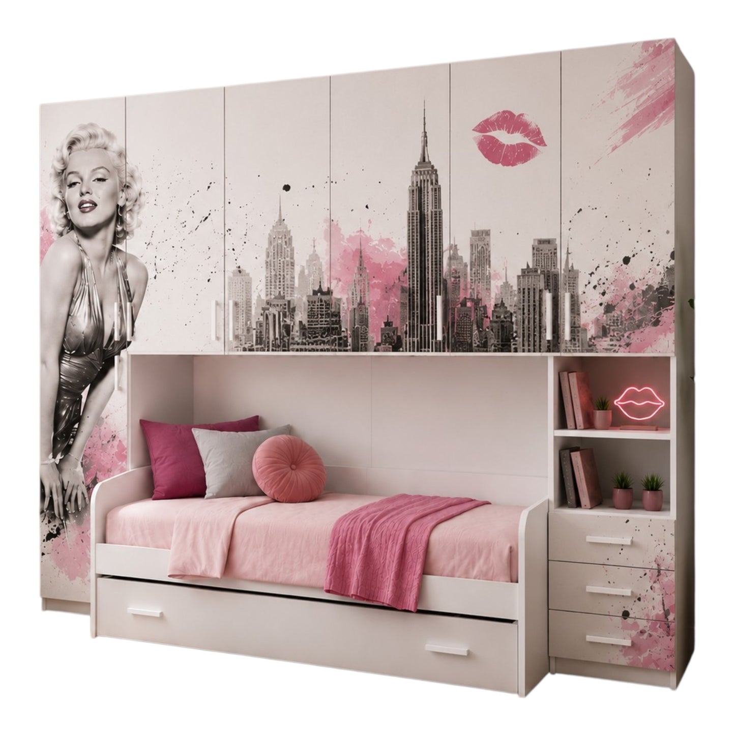 Cameretta a ponte Marilyn Monroe