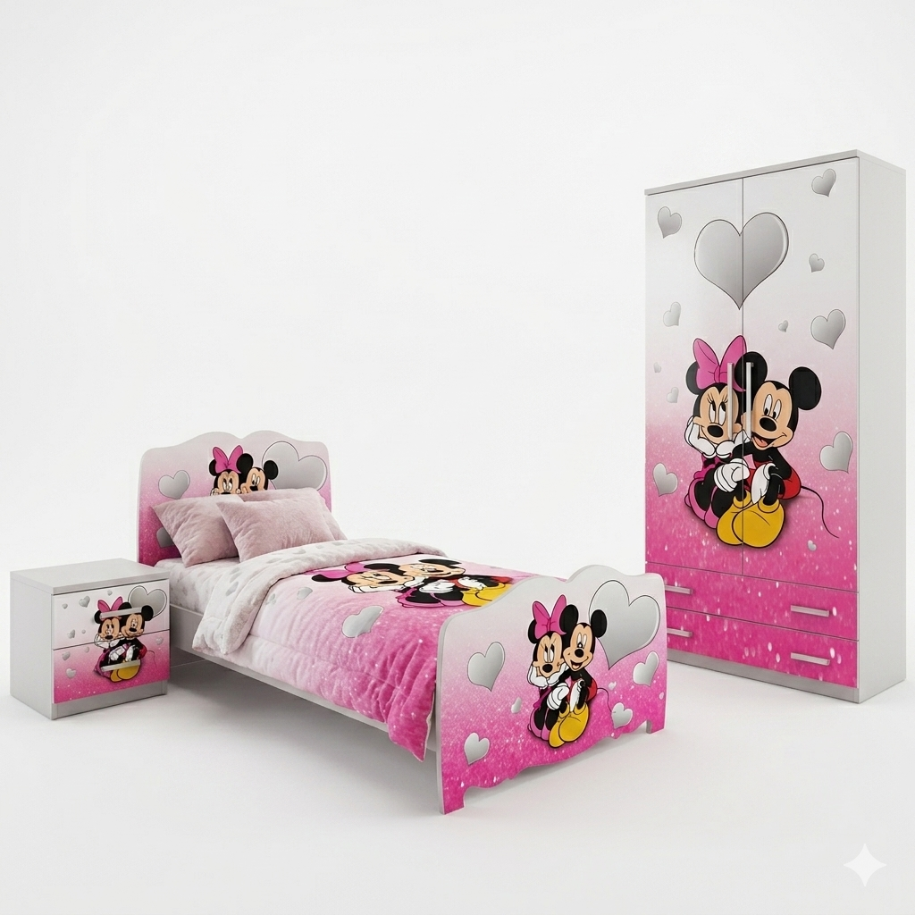 Cameretta  "Minnie e Topolino"