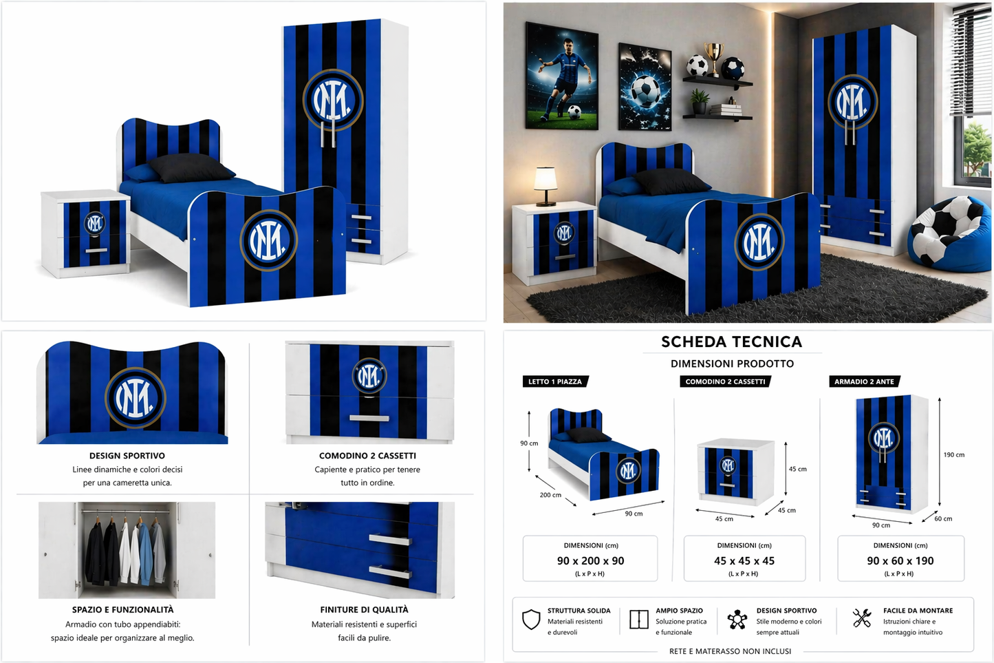 Cameretta  "Inter"