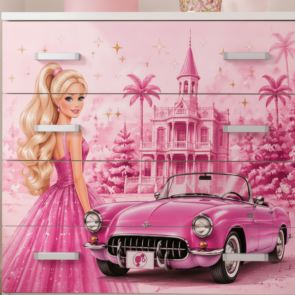 💖Barbie Magic Room – Cassettiera Luxury