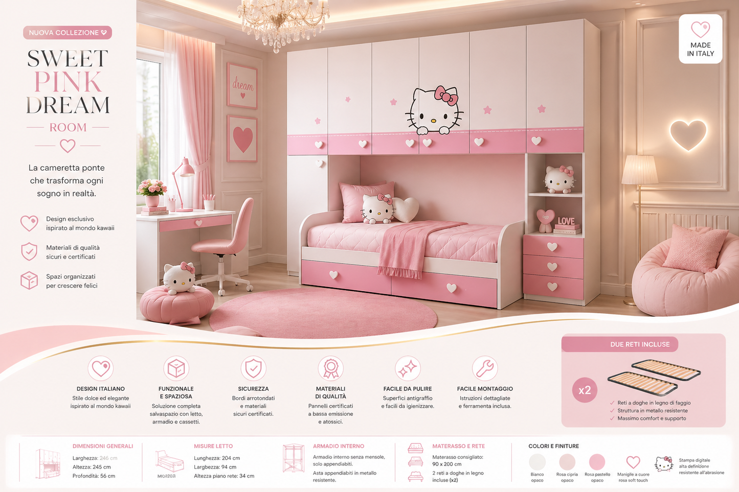 💖  “Sweet Pink Dream Room”.