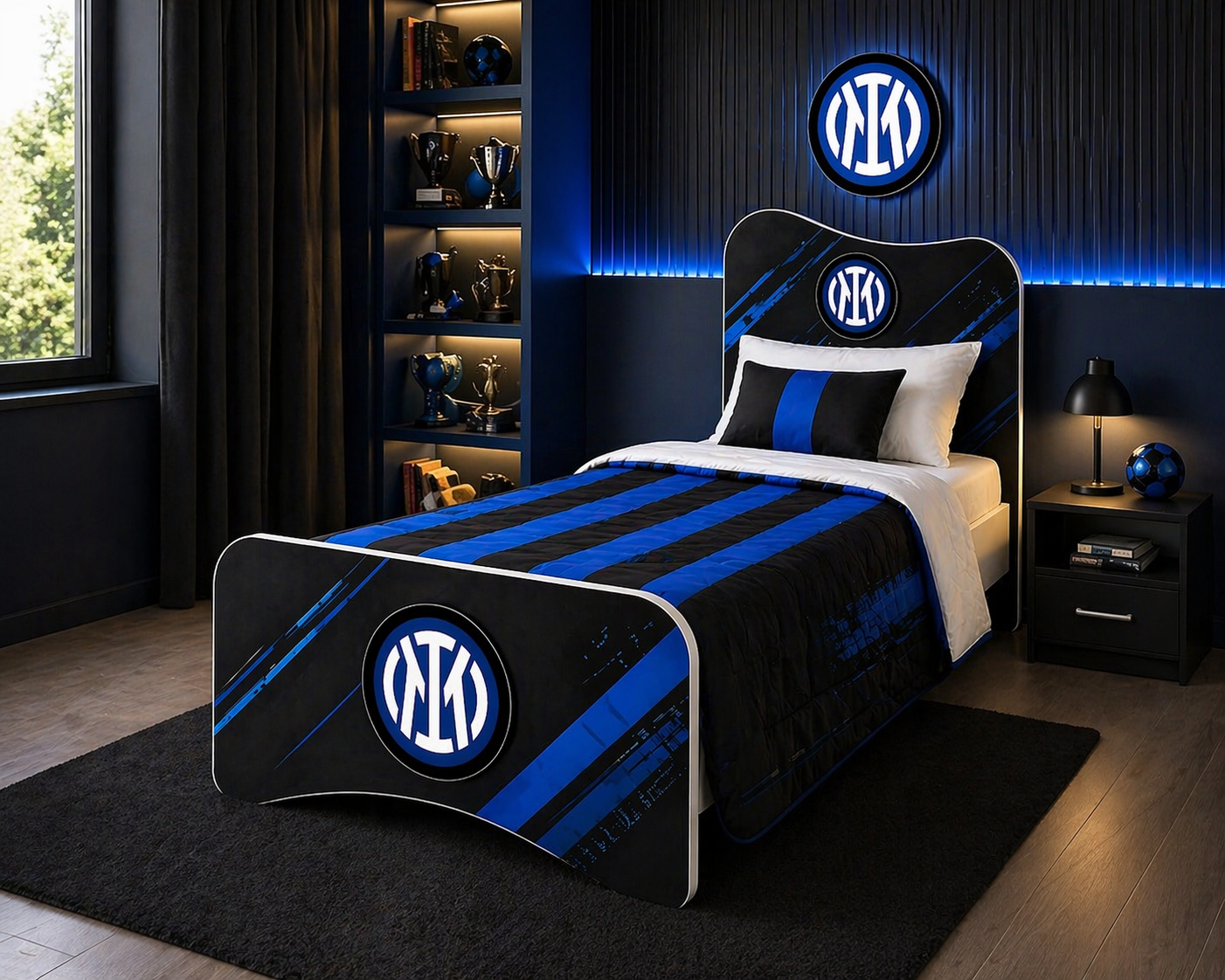 Letto Inter Nerazzurri Energy Bed