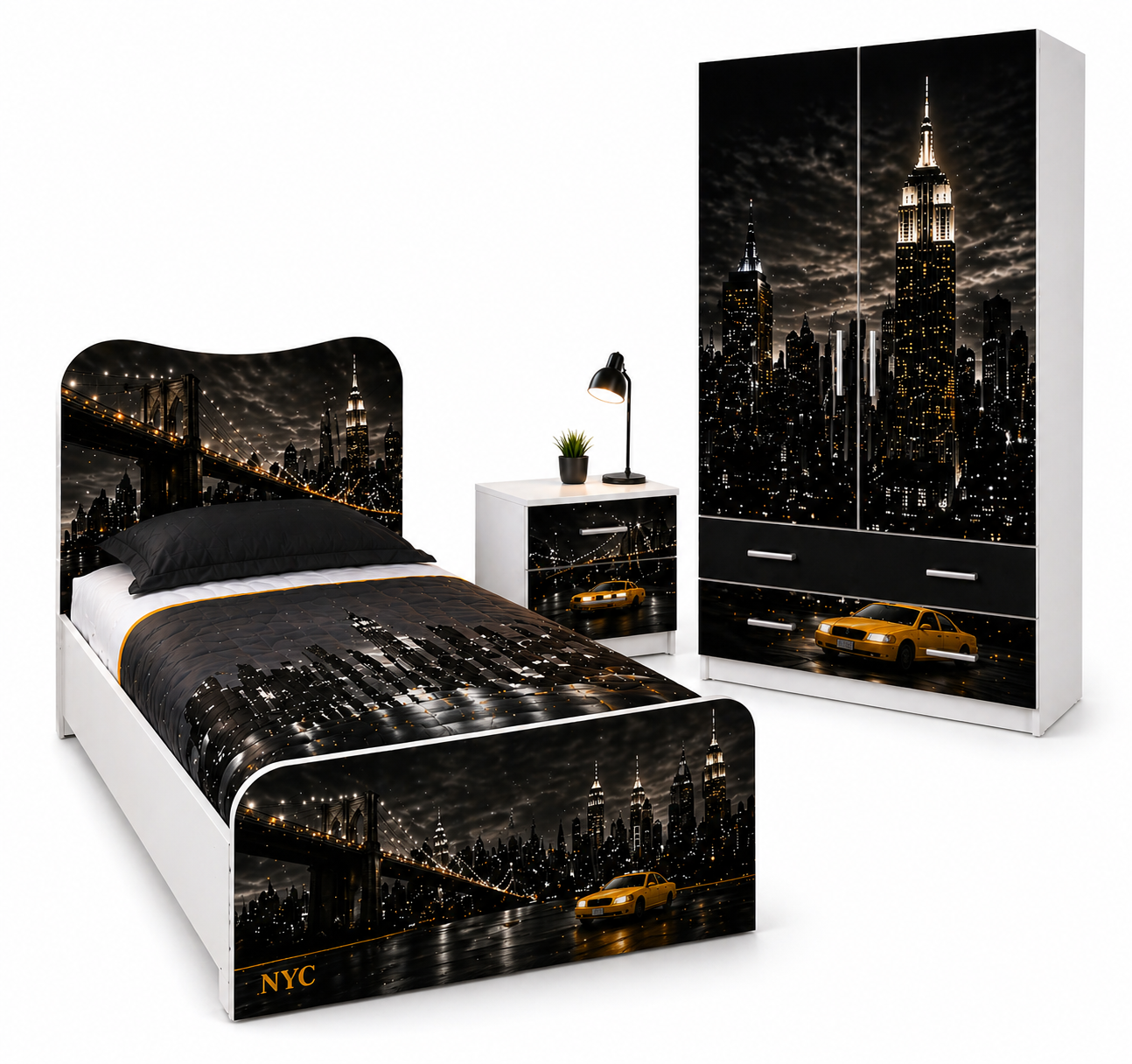 New York City Set – Cameretta Urban Completa