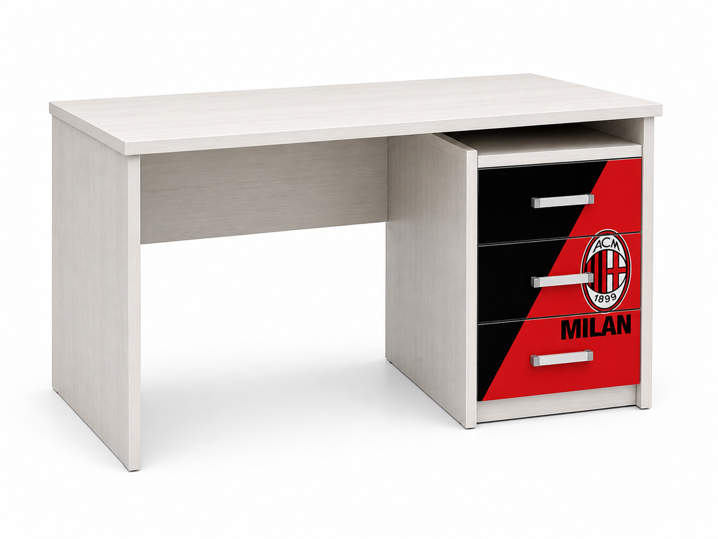 Scrivania con comodino Milan