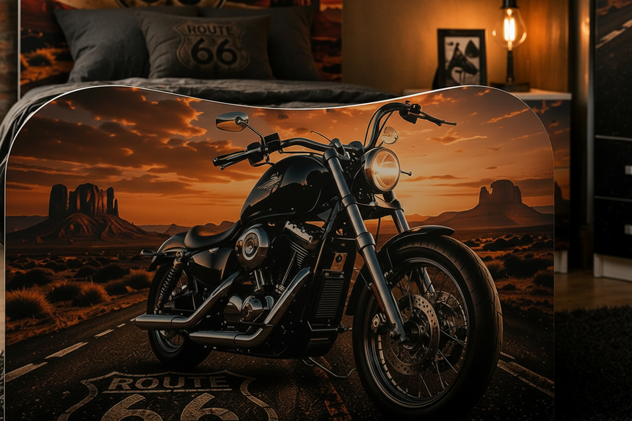 Cameretta:Route 66 Moto Room