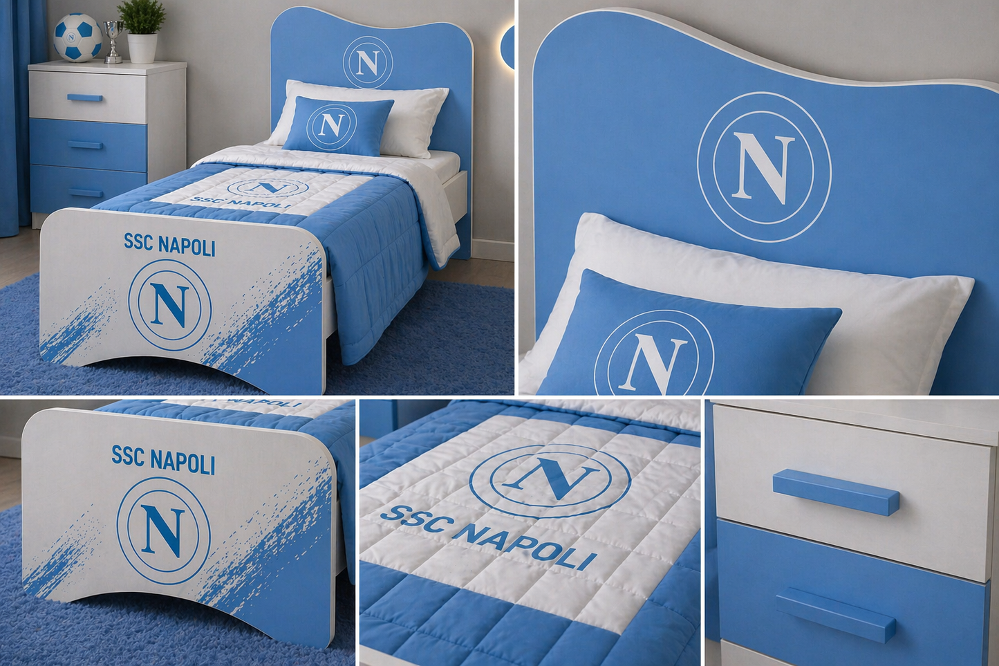 NAPOLI Sky Blue Champion Room,