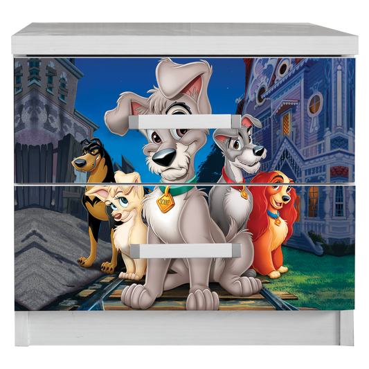 Comodino Lilli vagabondo