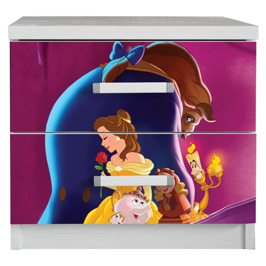 Comodino La bella e la betia