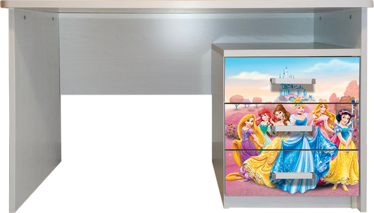 Scrivania con comodino Principesse