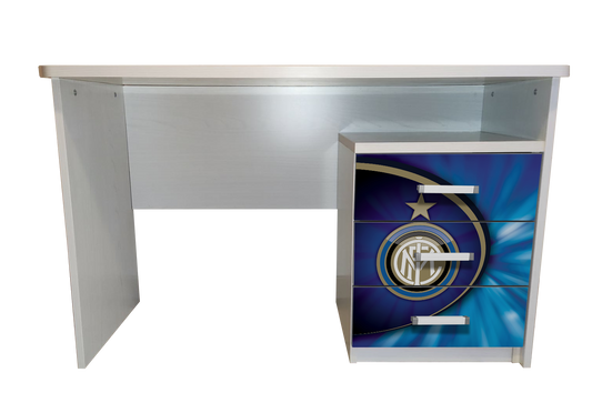 Scrivania con comodino Inter