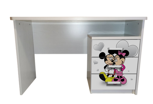 Scrivania con comodino Topolino e Minnie
