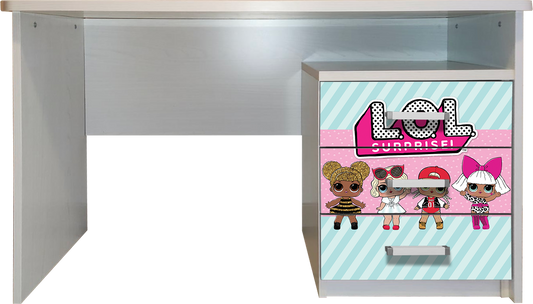 Scrivania con comodino LOL