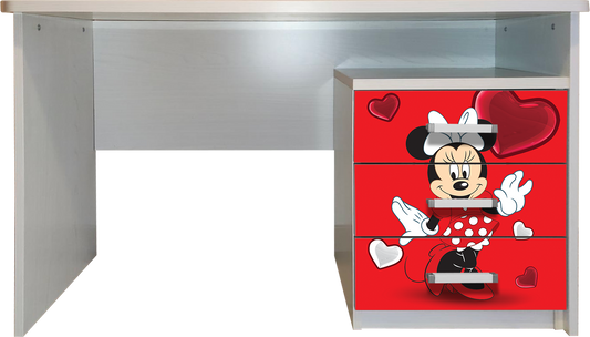 Comodino con scrivania