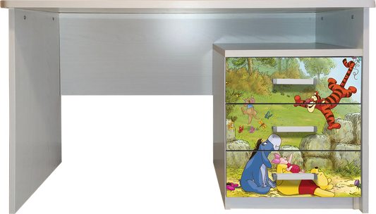 Scrivania con comodino Winniie the Poo